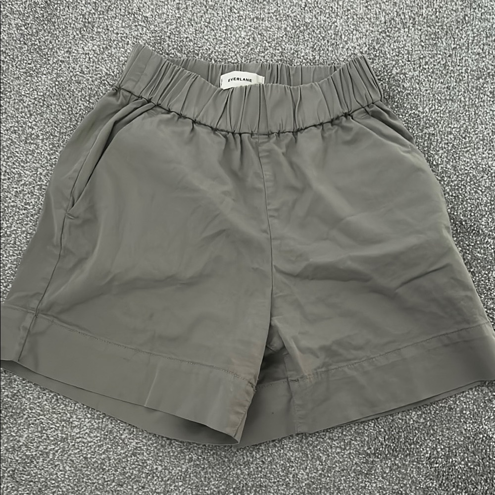 Sage Everlane Easy Pull-on Short